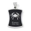 304 Stainless Steel Pendants STAS-O008-01F-1