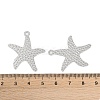 Non-Tarnish 304 Stainless Steel Pendants STAS-C106-04P-3