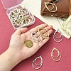 20Pcs 2 Colors Alloy Pendants Cadmium Free ENAM-YW0006-45-5