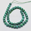 Natural Marble Beads Strands G-K211-10mm-A-2