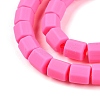 Handmade Polymer Clay Beads Strands CLAY-T021-02H-3