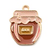 Thanksgiving Day Alloy Enamel Pendants ENAM-D060-02H-KCG-1