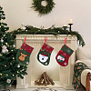 12Pcs 4 Styles Cloth Christmas Stocking Gift Bag Pendant Decoration FIND-SP0020-60A-6