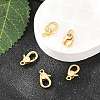 SHEGRACE Brass Lobster Claw Clasps XGR0094G-131G-3