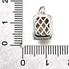 Brass Glass Charms KK-V011-32P-3