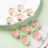 Transparent Enamel Acrylic Beads TACR-S155-003C-6