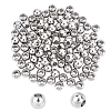 Round 304 Stainless Steel Beads STAS-UN0017-64P-1