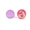Mixed Color Imitation Cat Eye Glass Round Seed Beads SEED-NH0003-01A-05-3