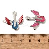 Brass Enamel Pendants FIND-C065-18P-3