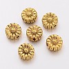 Tibetan Style Alloy Flower Beads X-TIBEP-GC190-AG-NR-1