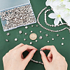 15 Strands 15 Style Tibetan Style Flower Alloy Bead Strands TIBEB-PH0004-93-3