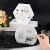 2Pcs 2 Styles Acrylic Earring Display Stands EDIS-GA0001-06-3