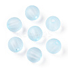 Transparent Acrylic Ball Beads FACR-R021-8mm-06-2