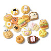 16Pcs 16 Styles Opaque Resin Pendants LS-RESI-V001-03-1