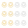 12Pcs 2 Colors 304 Stainless Steel Charms STAS-UN0057-80-1