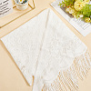 Lace Flower Detachable Polyester Shawl AJEW-WH20072-43B-3