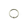Iron Loose Leaf Book Binder Hinged Rings LS-SCRA-PW0004-124D-1