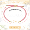 1Pc Adjustable Nylon Cord Slider Bracelets for Women BJEW-LP0001-32Y-03-2