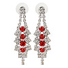 Alloy Rhinestone Necklaces & Stud Earring Sets for Women SJEW-U001-01P-01-7