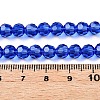 Transparent Glass Beads EGLA-A035-T10mm-D21-4
