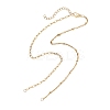 304 Stainless Steel Mixed Chain Necklace Makings AJEW-JB01549-1