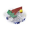 Christmas Theme Glitter Felt Fabric Alligator Hair Clip LS-PHAR-U002-01H-3