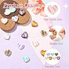 14Pcs 7 Colors Alloy Enamel Beads ENAM-CJ0007-15-3