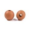 Wood European Beads WOOD-M014-01L-2