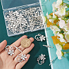 40Pcs Tibetan Style Alloy Toggle Clasps FIND-SP0001-57-3
