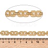 304 Stainless Steel Rectangle Link Chains CHS-Z007-13G-2