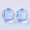 Transparent Acrylic Beads TACR-Q257-6mm-V41-2