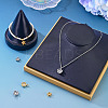 4Pcs 4 Styles Brass Pendants KK-TA0009-06-6