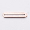 PVD Vacuum Plating 304 Stainless Steel Linking Rings for Jewelry Making STAS-G215-20RG-1