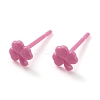 Eco-Friendly Plastic Stud Earrings EJEW-H120-04A-02-1