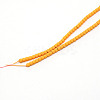 Non-magnetic Synthetic Hematite Beads Strands G-WH0018-01B-1