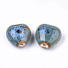 Handmade Porcelain Beads PORC-S498-15A-14-2