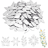 150Pcs Teardrop Glass Cabochons DIY-OC0001-39A-1