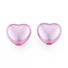 ABS Plastic Imitation Pearl Beads OACR-T018-10B-2