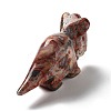 Natural Crazy Agate Carved Healing Rhinoceros Figurines DJEW-P016-01G-3