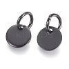 304 Stainless Steel Charms STAS-I124-01A-B-2