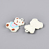 Alloy Spray Painted Enamel Pendants ENAM-S115-200-2