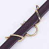 PU Leather Cord Choker Necklaces NJEW-H477-27G-3