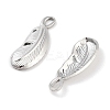 Non-Tarnish 304 Stainless Steel Pendants LS-STAS-P364-16P-2