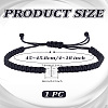 1Pc Adjustable Nylon Cord Braided Bracelets for Women Men BJEW-LP0001-34B-P-2