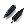 Synthetic Blue Goldstone Pointed Pendants G-A231-03C-2