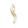Rack Plating Brass Pendants KK-L155-59G-1