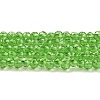 Transparent Glass Beads Strands GLAA-H021-03-18-2