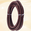 Braided Leather Cord with Core WL-CL0001-01C-6