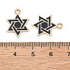 Alloy Enamel Pendants ENAM-G235-09G-01-3