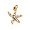 304 Stainless Steel Rhinestone Pendants STAS-B097-06G-03-1